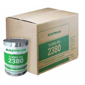 Eastman Turbo Oil canister with box